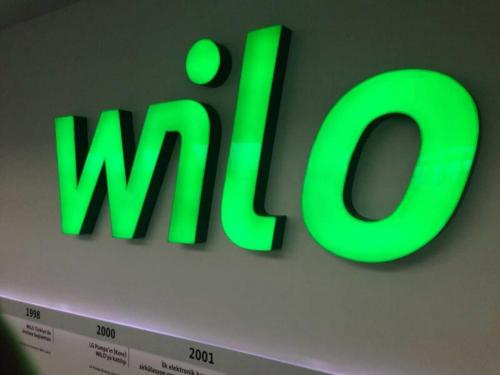 Wilo Işıklı Tabela