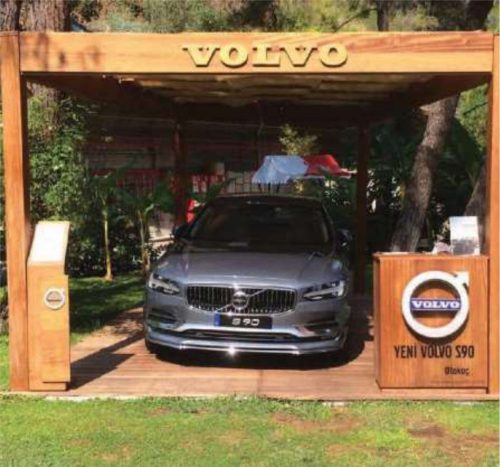 ahşap stand